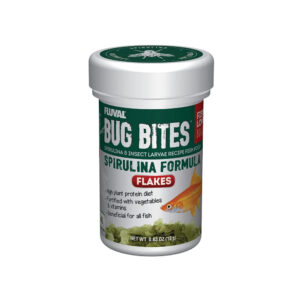 Fluval Bug Bites Spirulina Flakes 100ml/18gr
